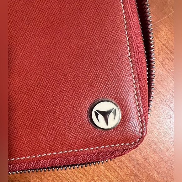 TechnoMarine Genuine Leather “Made in Italy” Zip Around Regular Size Folio 🇮🇹 - Picture 3 of 14